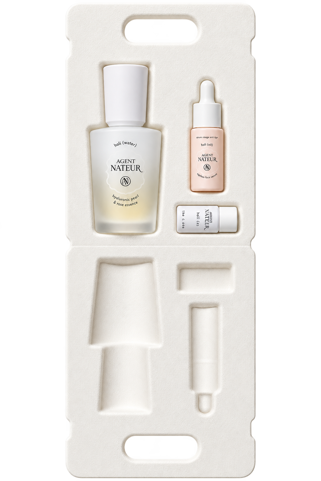 the holi (trinity) 3-step starter kit travel size