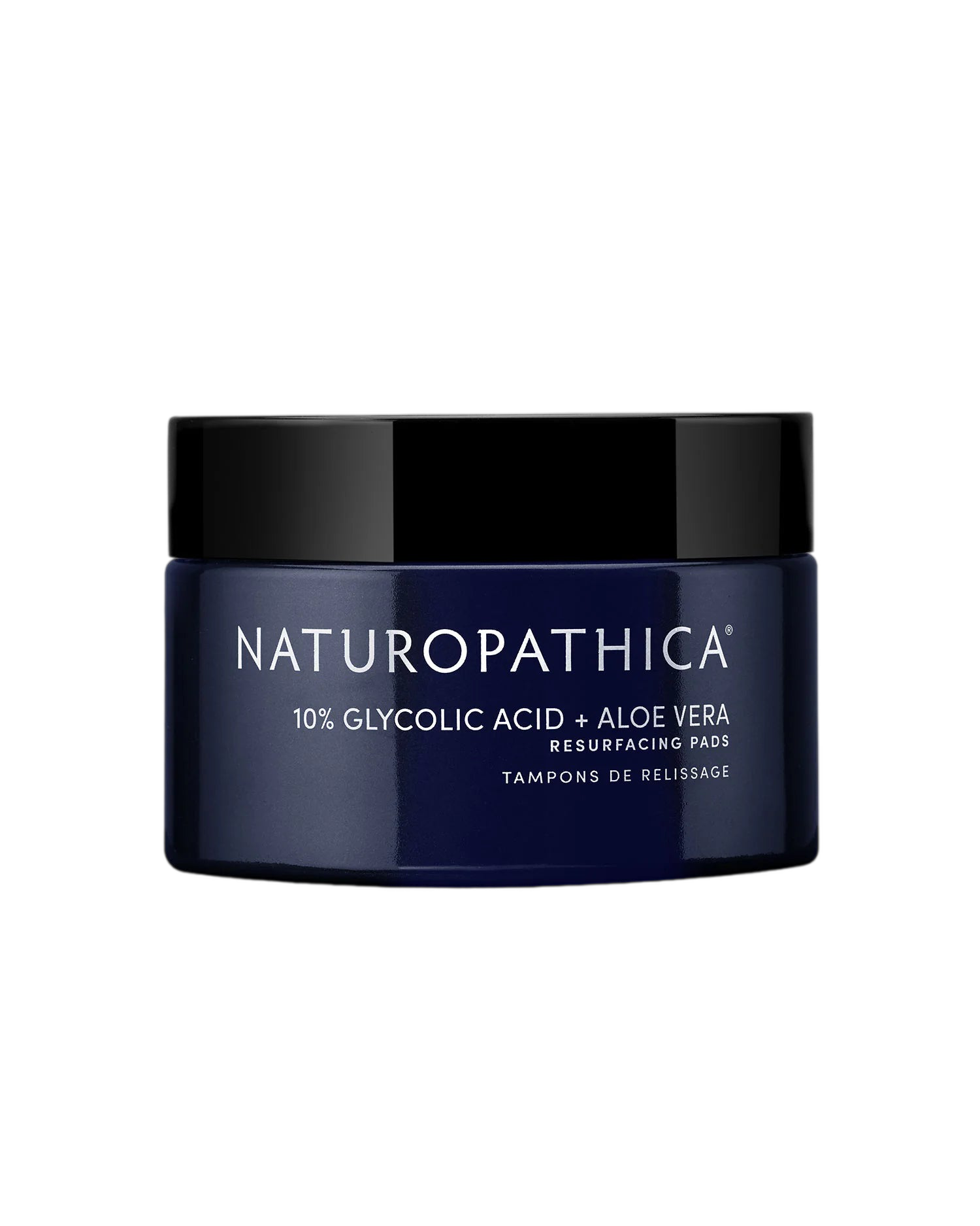 Naturopathica 10% Glycolic Acid + Aloe Vera Resurfacing Pads
