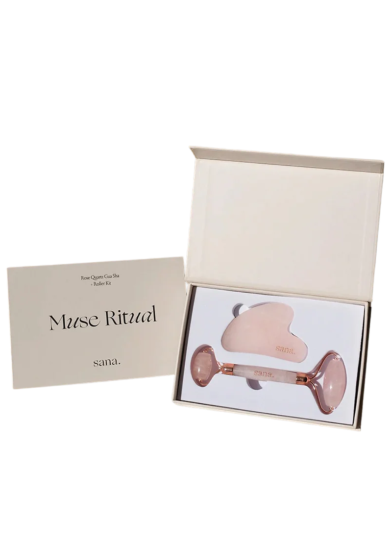 Muse Ritual Gua Sha + Roller Kit