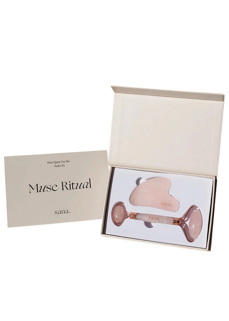 Muse Ritual Gua Sha + Roller Kit